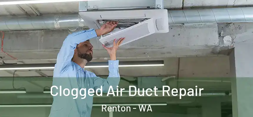  Clogged Air Duct Repair Renton - WA